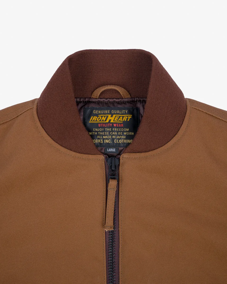 17oz Duck Type L-2B Flight Jacket - Brown
