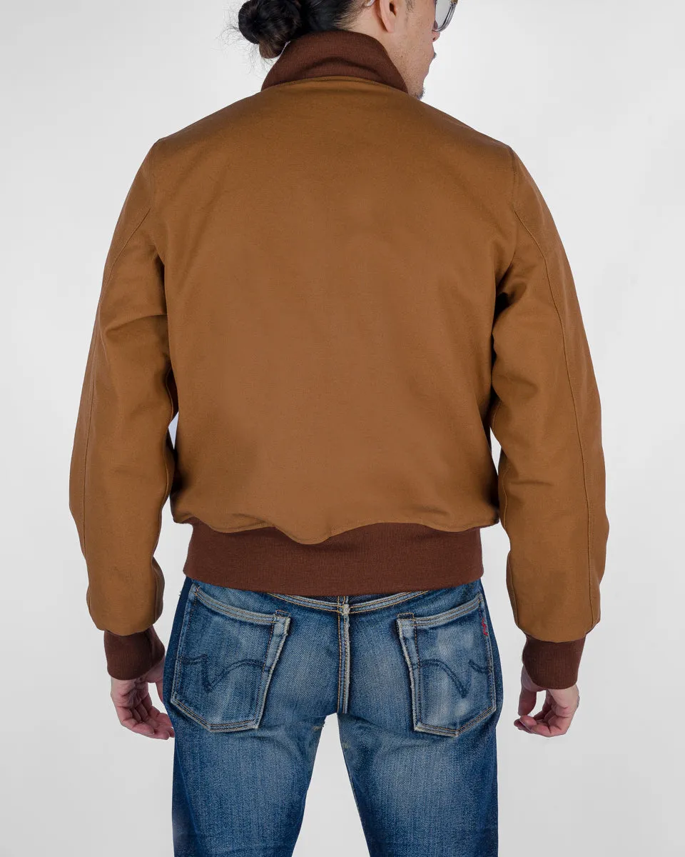 17oz Duck Type L-2B Flight Jacket - Brown