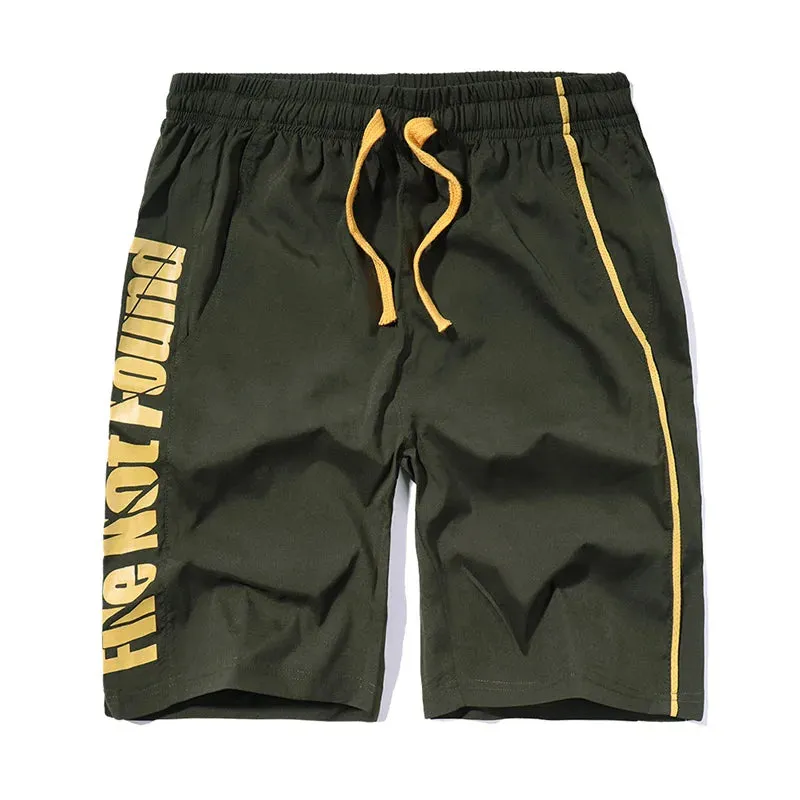 2023 Mens Shorts Summer Casual Bermuda Beach Shorts Men Gyms Sporting Bodybuiding Short Pants Slim Fit Shorts Fitness Clothing