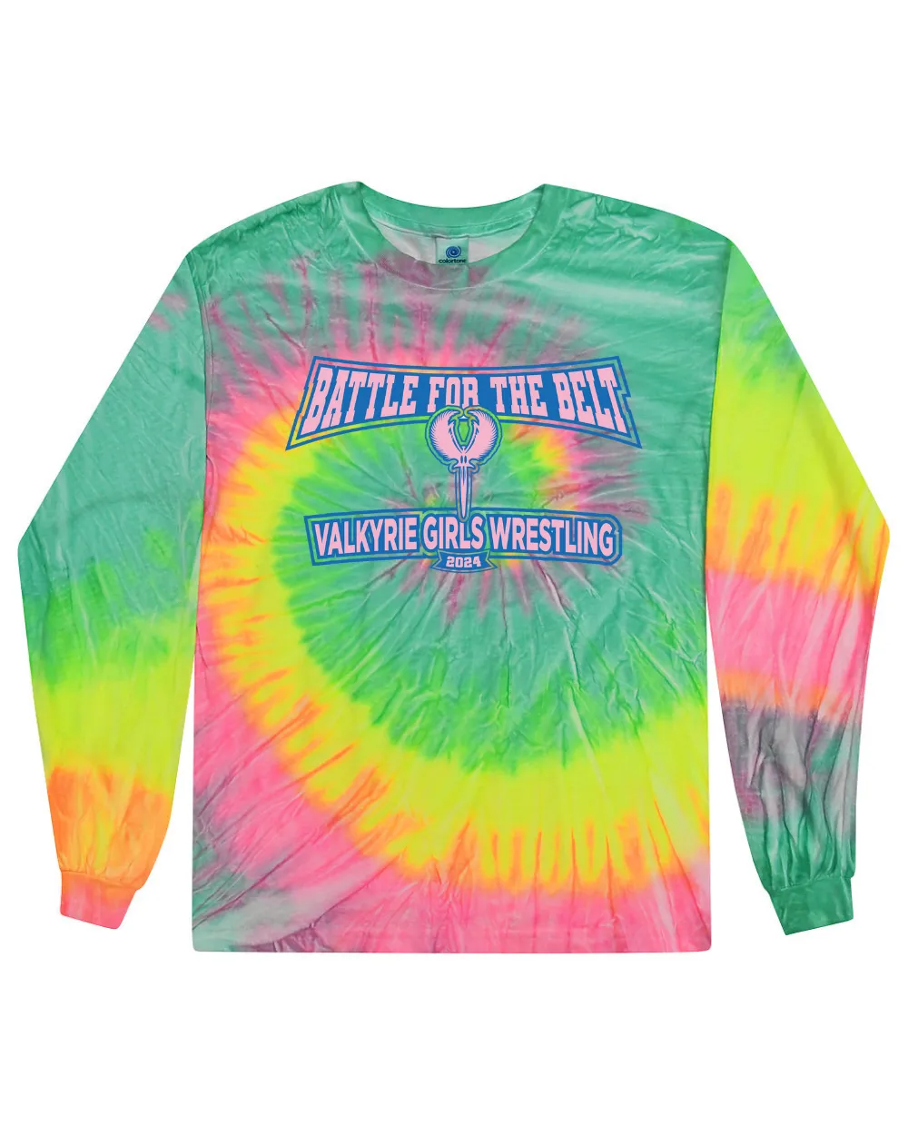 2024 Battle for the Belt Tie Dye Long Sleeve