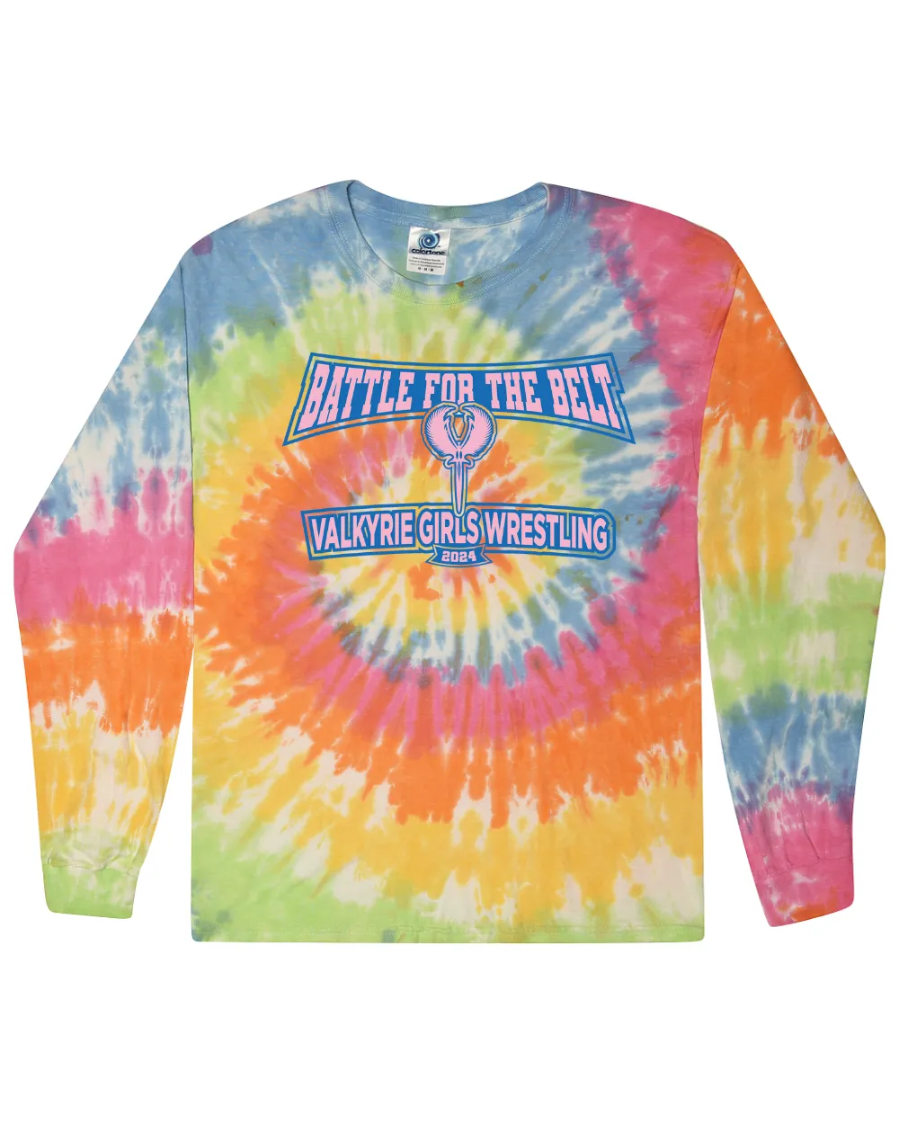 2024 Battle for the Belt Tie Dye Long Sleeve