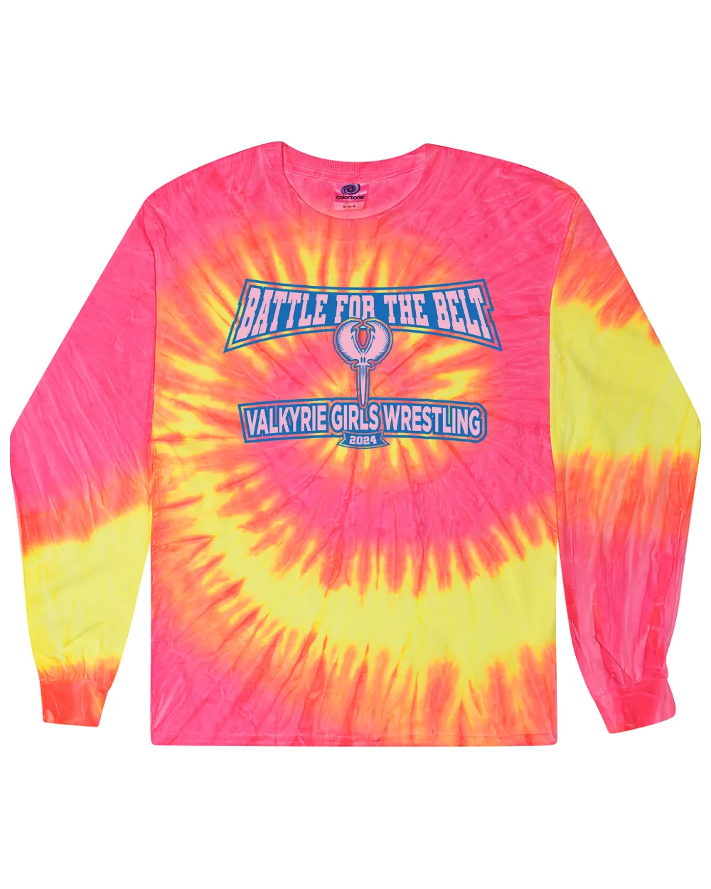 2024 Battle for the Belt Tie Dye Long Sleeve