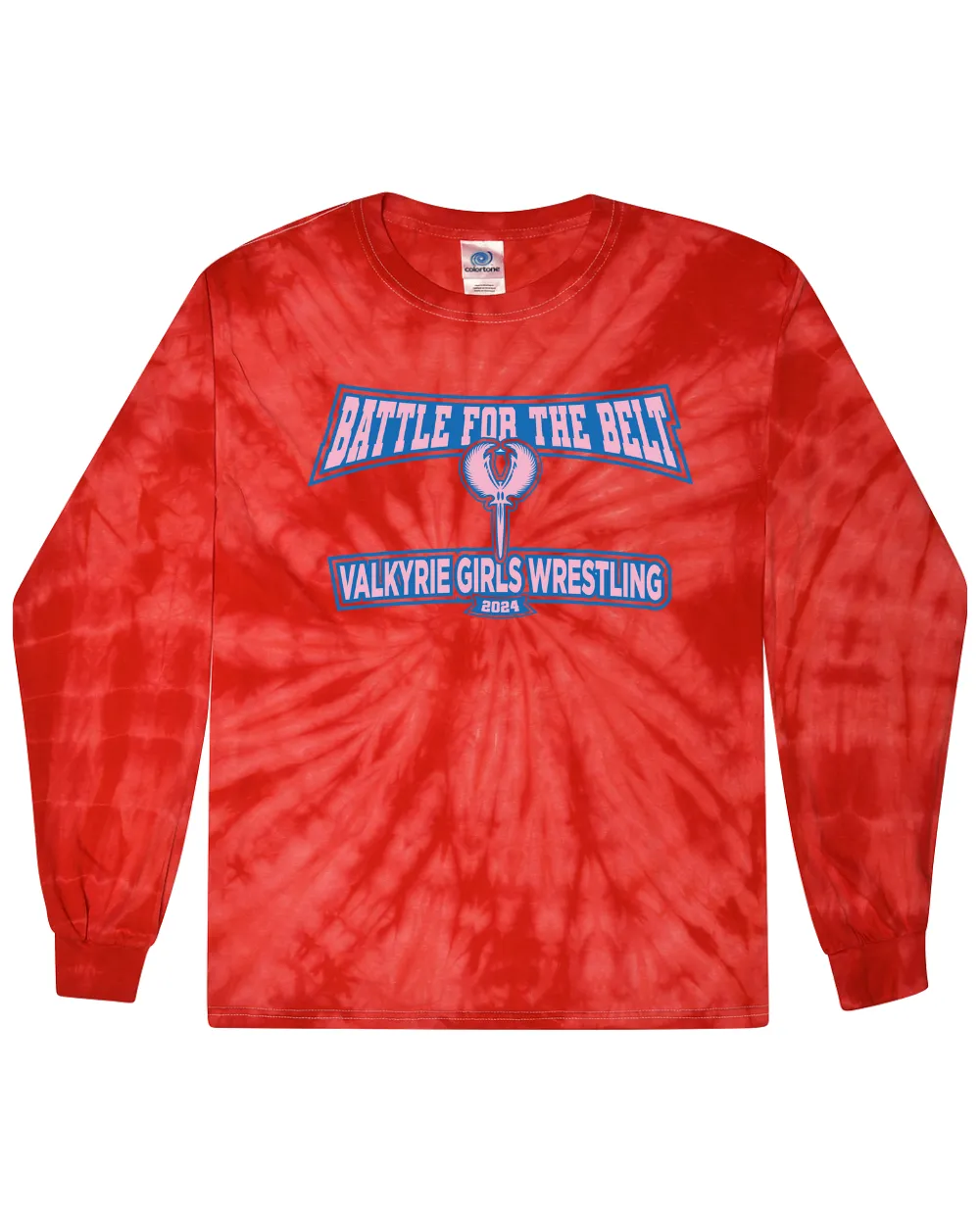 2024 Battle for the Belt Tie Dye Long Sleeve