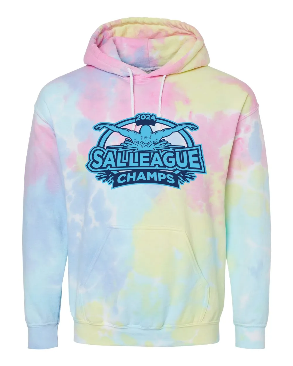 2024 SAL League Champs Tie Dye Hoodies
