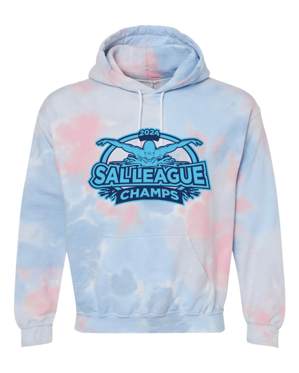 2024 SAL League Champs Tie Dye Hoodies