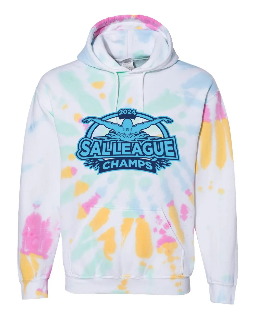 2024 SAL League Champs Tie Dye Hoodies
