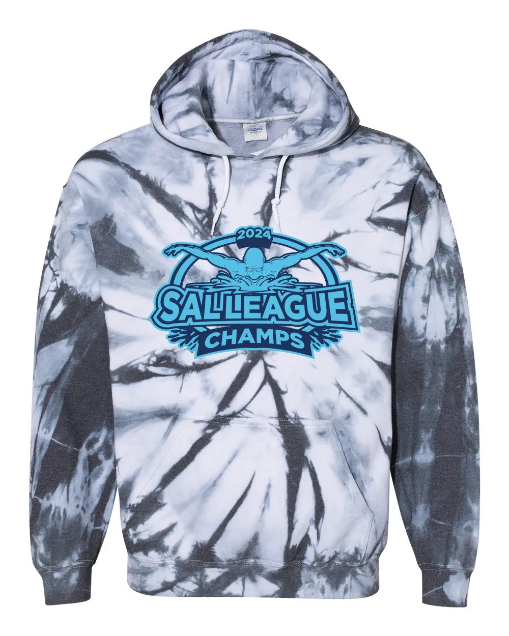 2024 SAL League Champs Tie Dye Hoodies