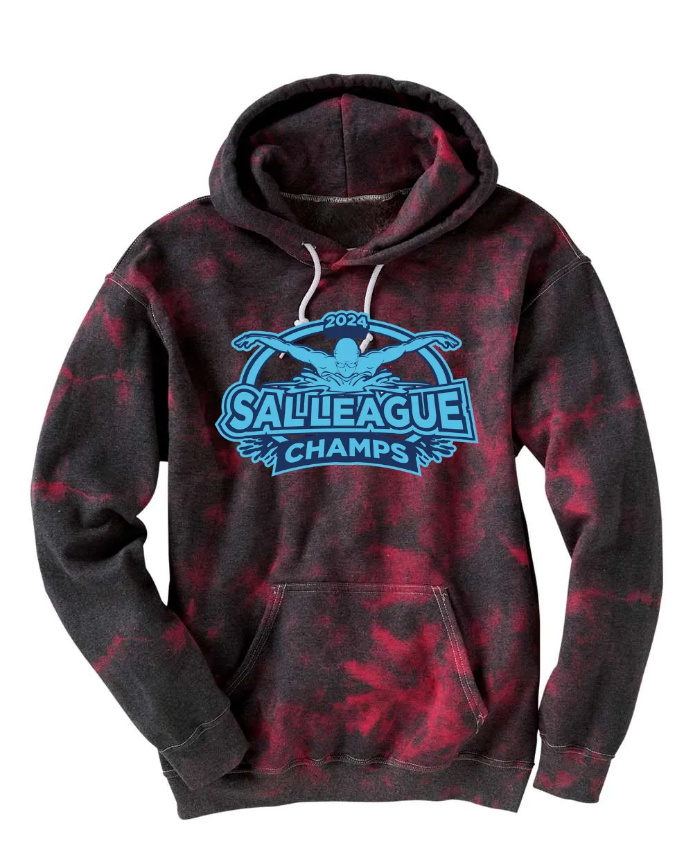 2024 SAL League Champs Tie Dye Hoodies