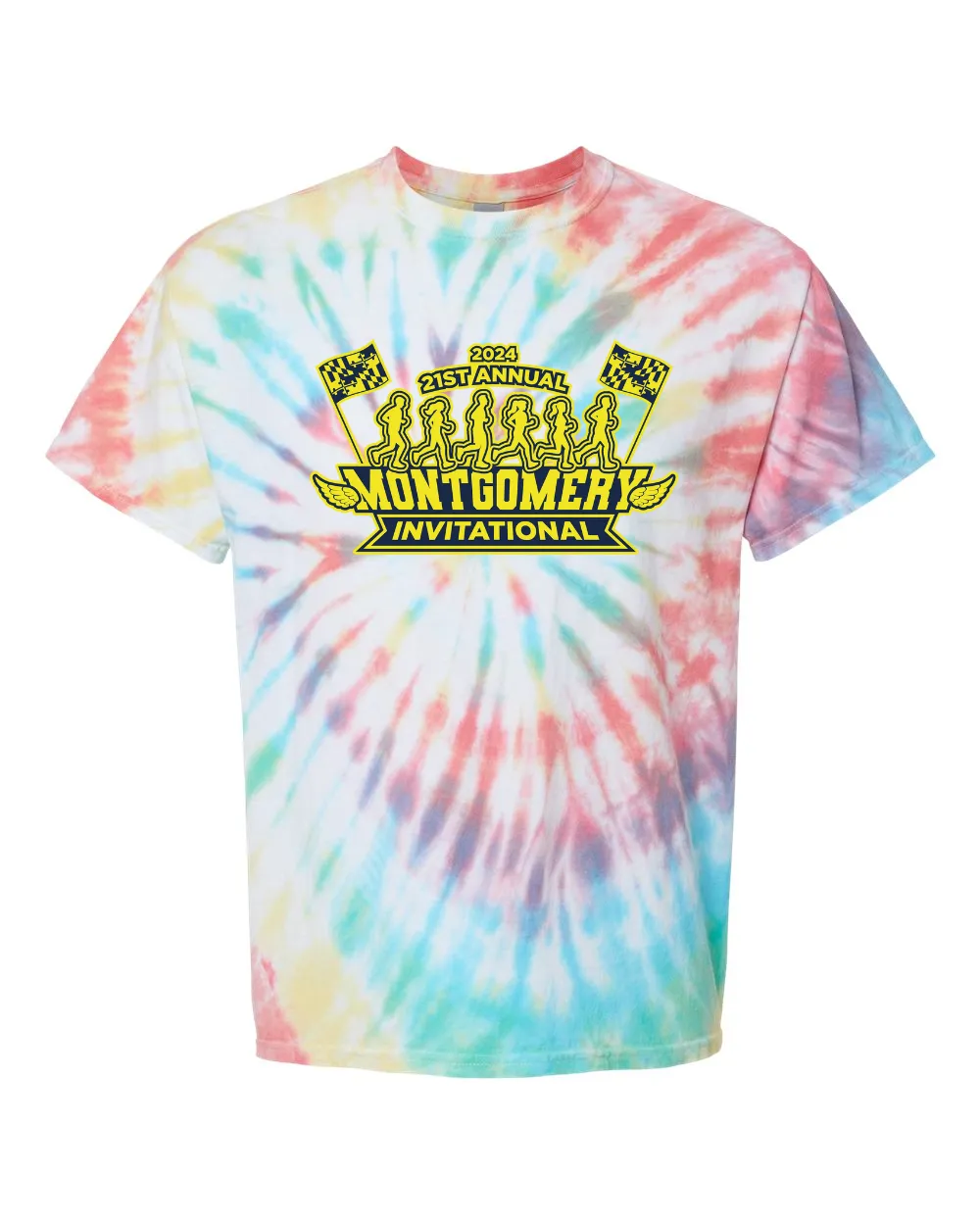 21st Annual Montgomery Invitational Tie Dye Tee