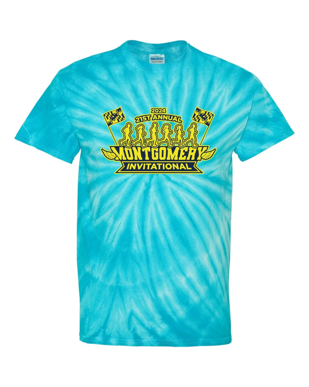 21st Annual Montgomery Invitational Tie Dye Tee