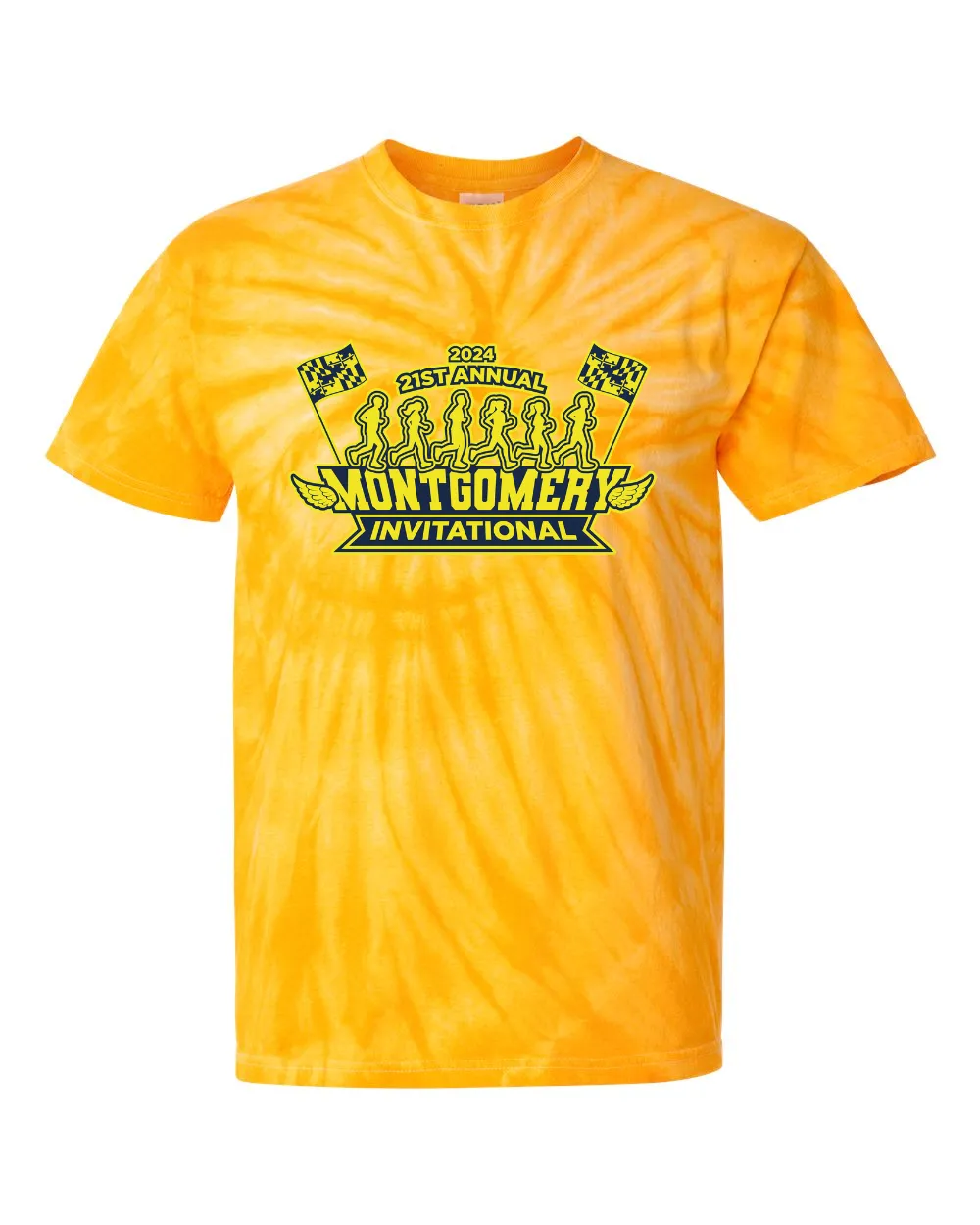 21st Annual Montgomery Invitational Tie Dye Tee