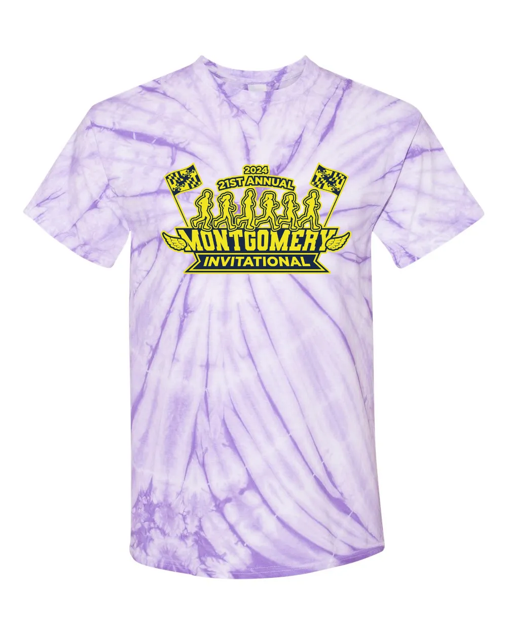 21st Annual Montgomery Invitational Tie Dye Tee