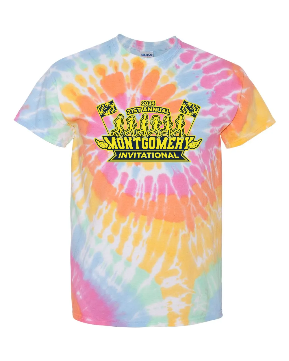 21st Annual Montgomery Invitational Tie Dye Tee