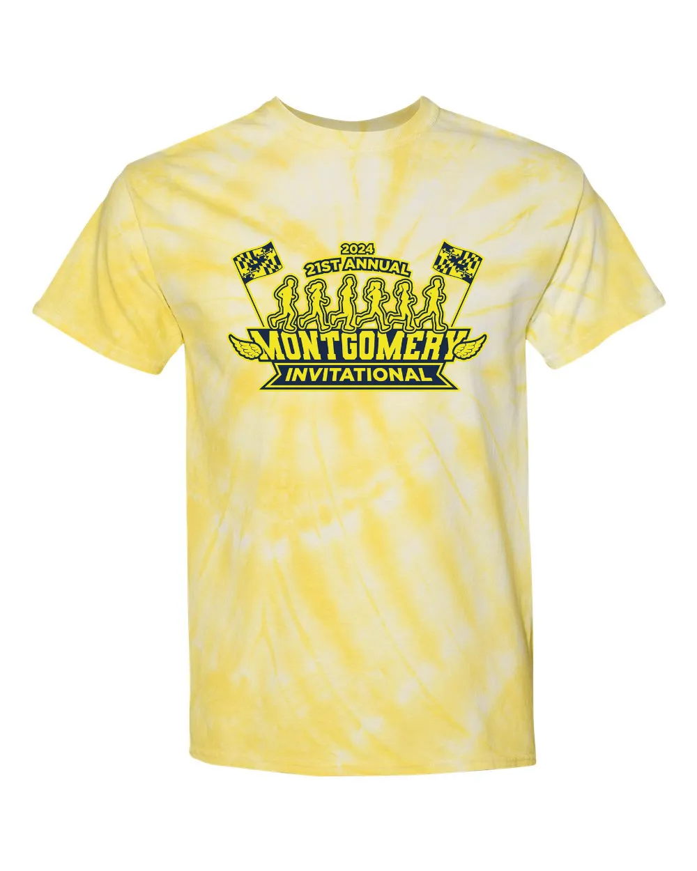 21st Annual Montgomery Invitational Tie Dye Tee