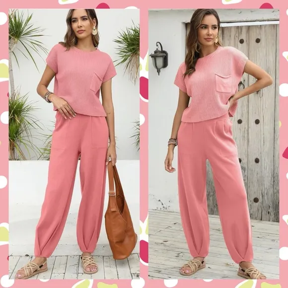 2PC SWEATER LOUNGE SET