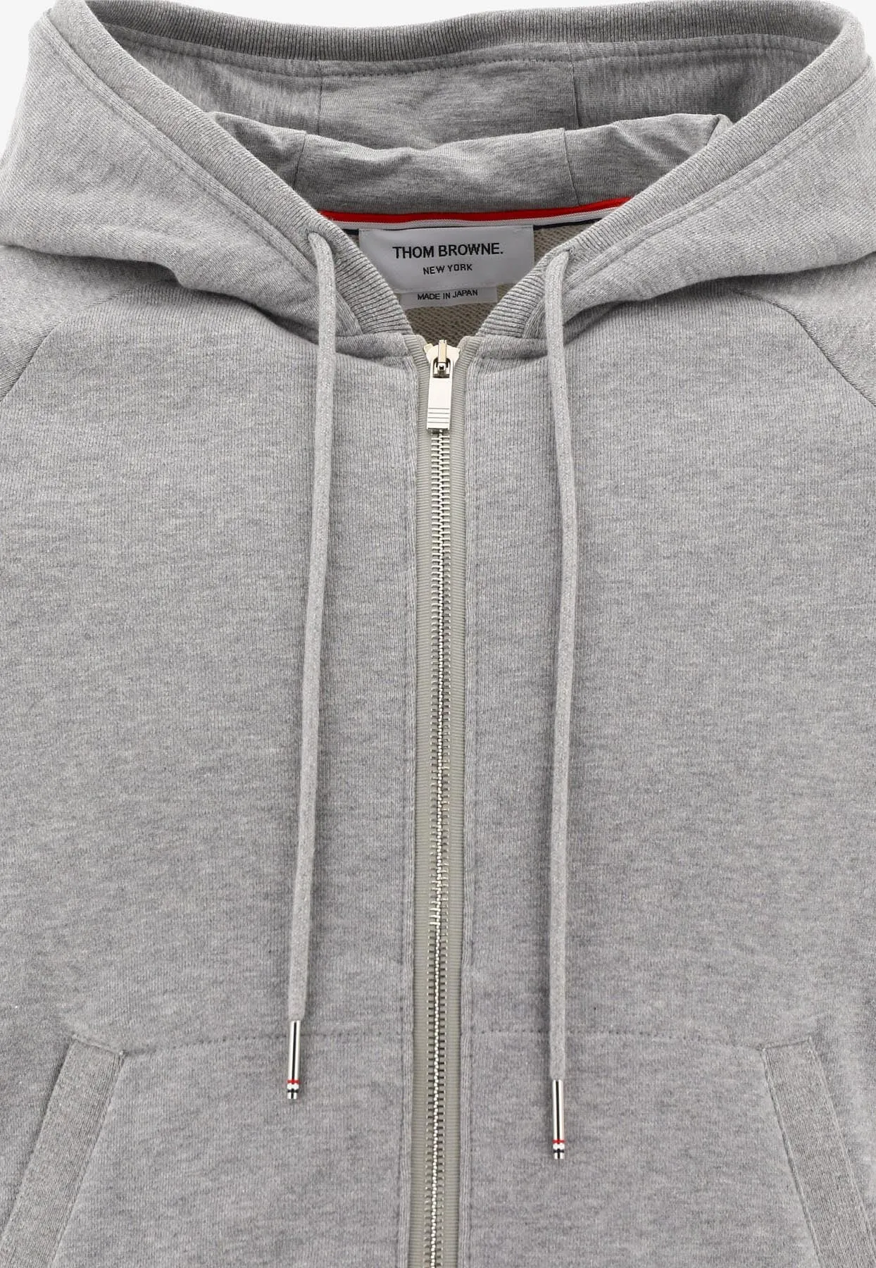 4-bar Stripes Zip-Up Hooded Sweatshirt