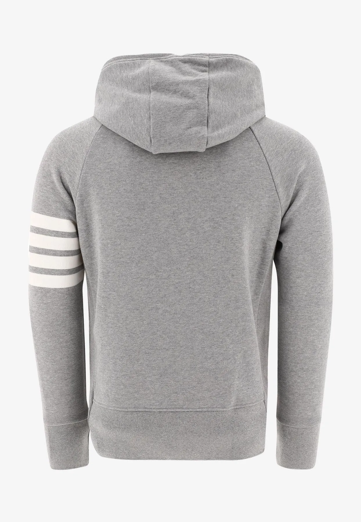 4-bar Stripes Zip-Up Hooded Sweatshirt