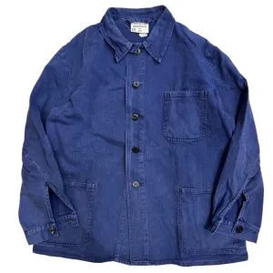 80s Vintage German Military HBT work Jacket / size 50