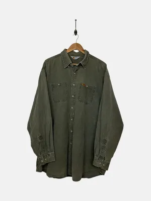 90's Carhartt Vintage Button-Up Shirt Size 2-3XL