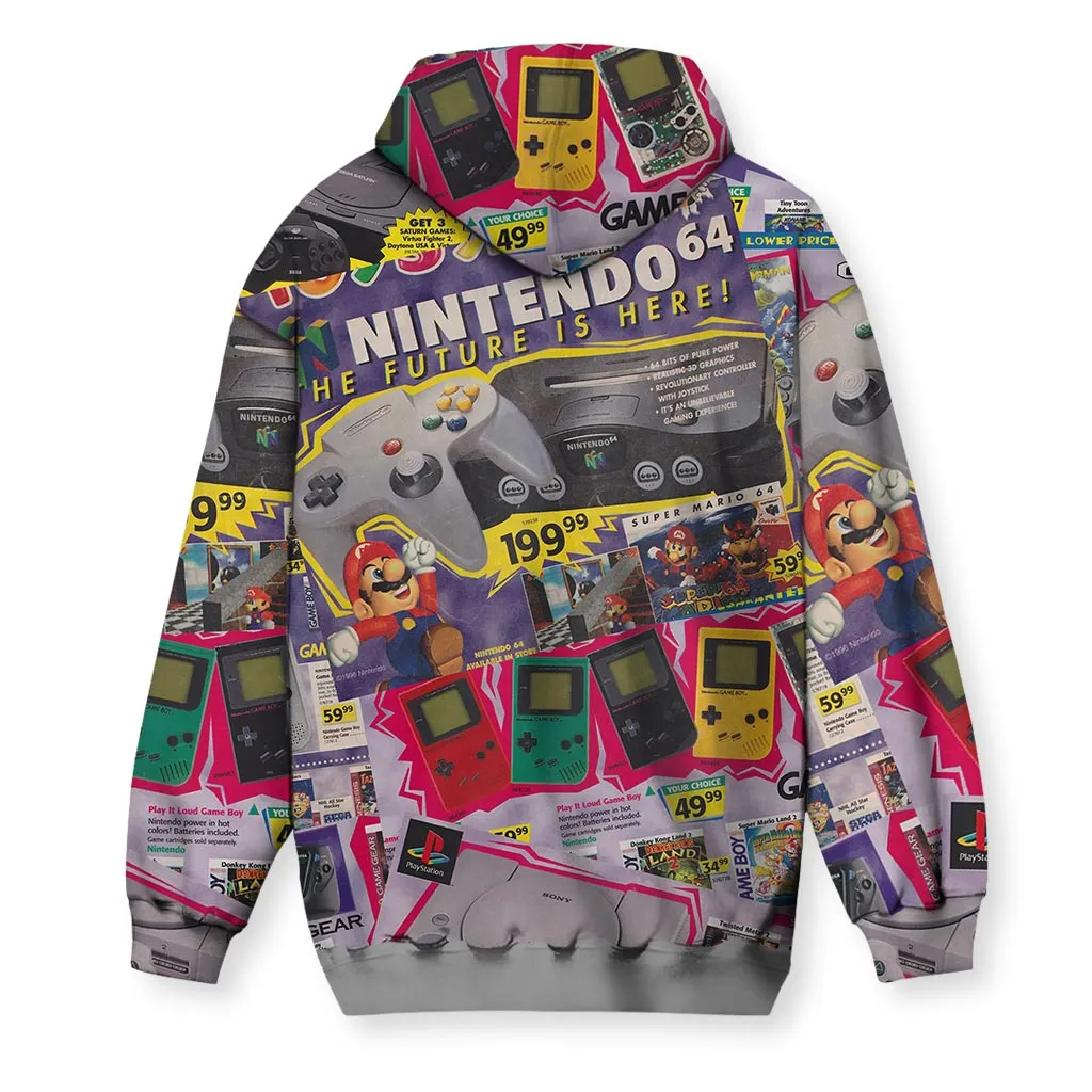 90s Toy Catalog Men's Zip-Up Hoodie
