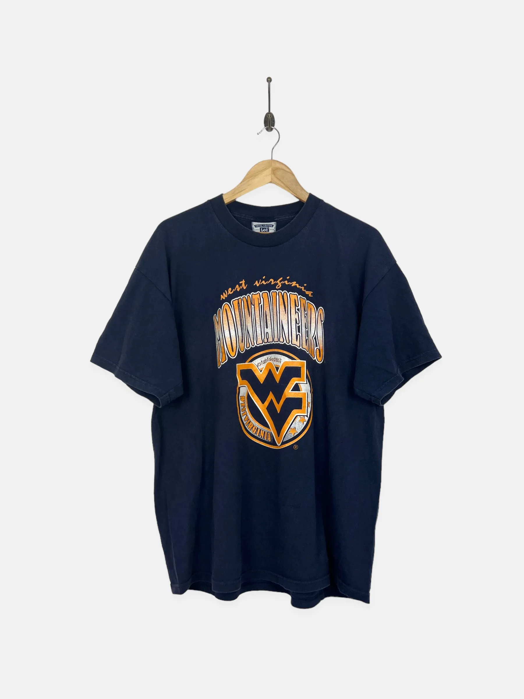 90's West Virginia Mountaineers Vintage T-Shirt Size L-XL
