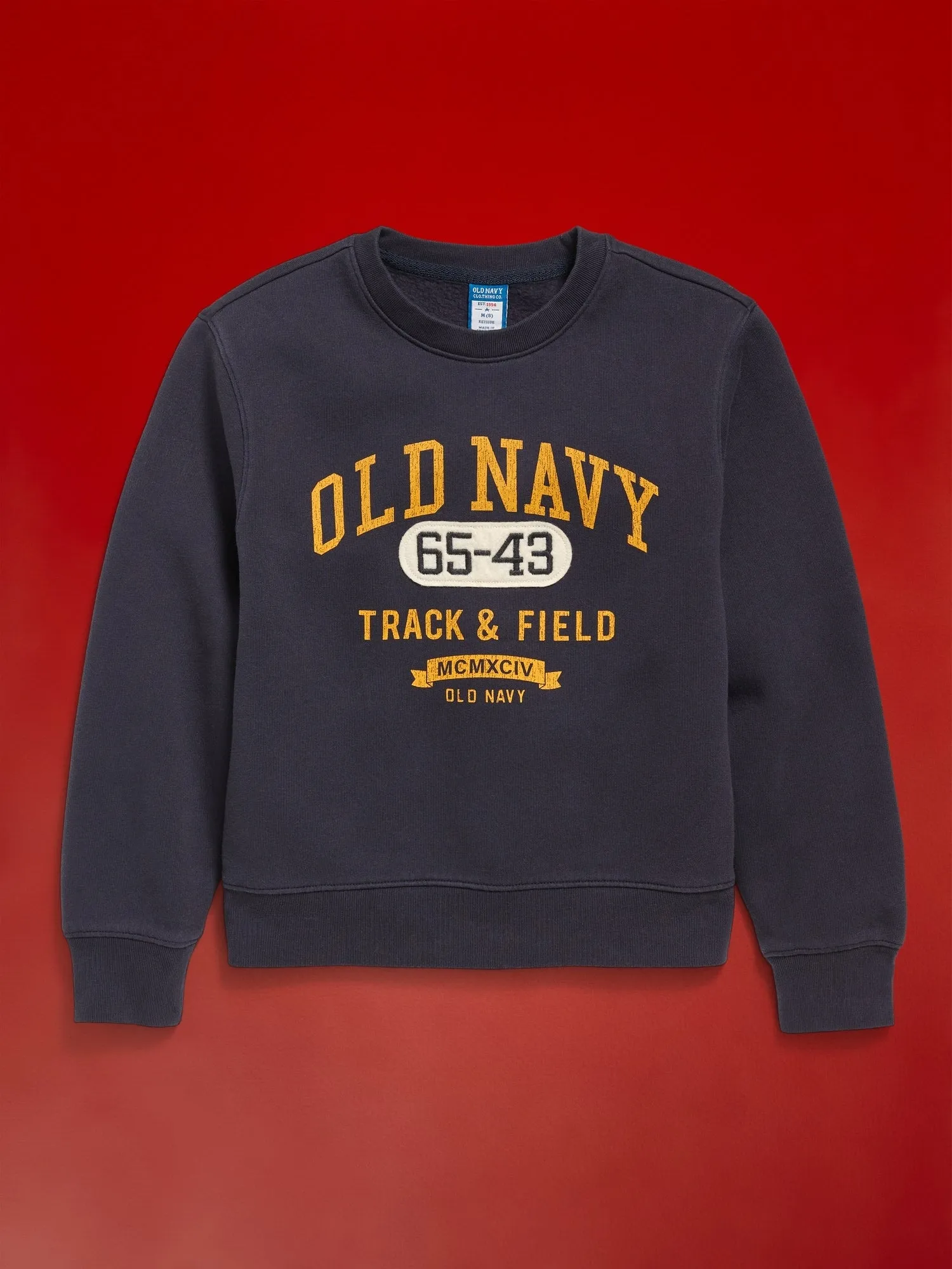 94 Gender-Neutral Logo-Graphic Sweatshirt for Kids
