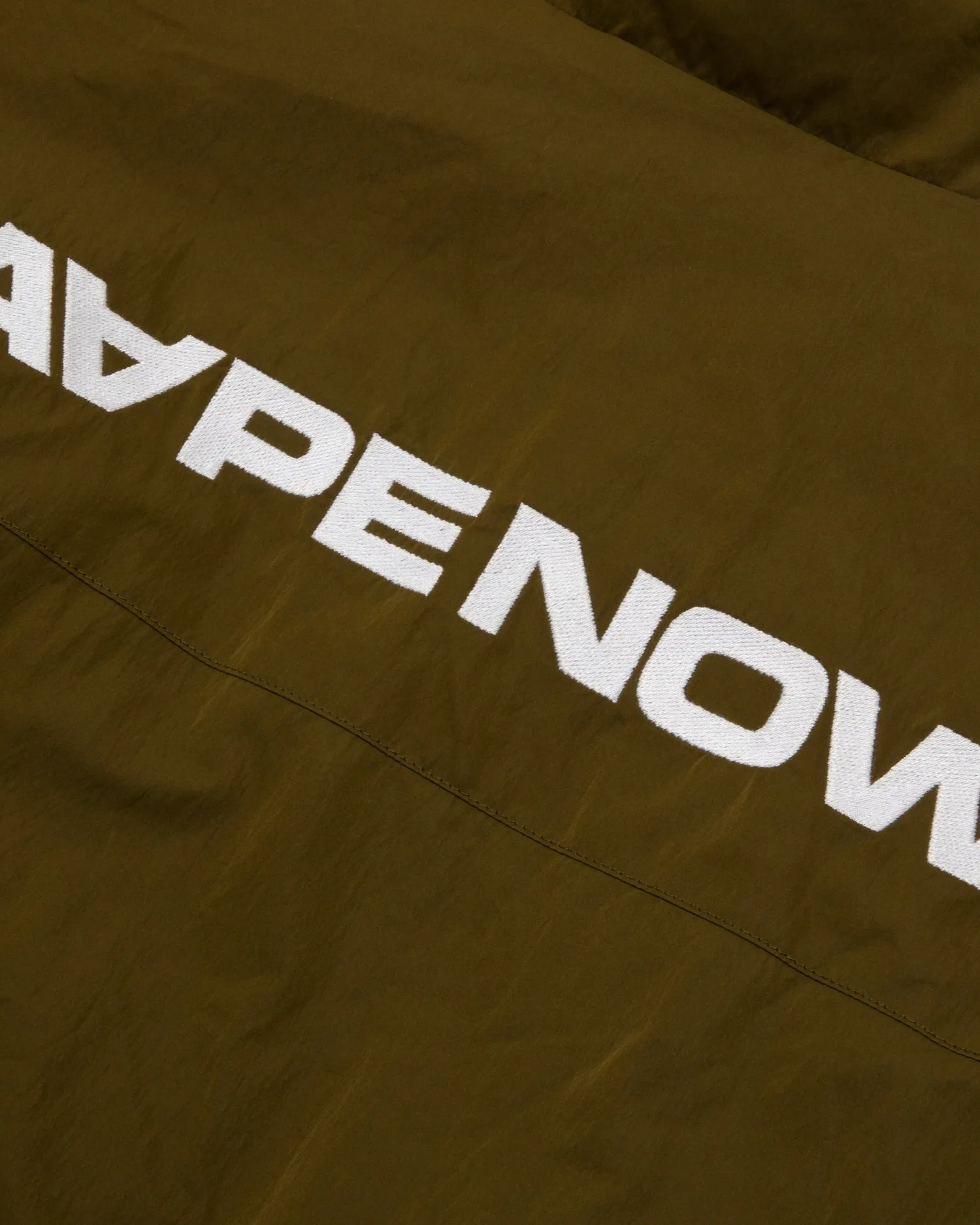AAPE NOW moonface logo puffer jacket