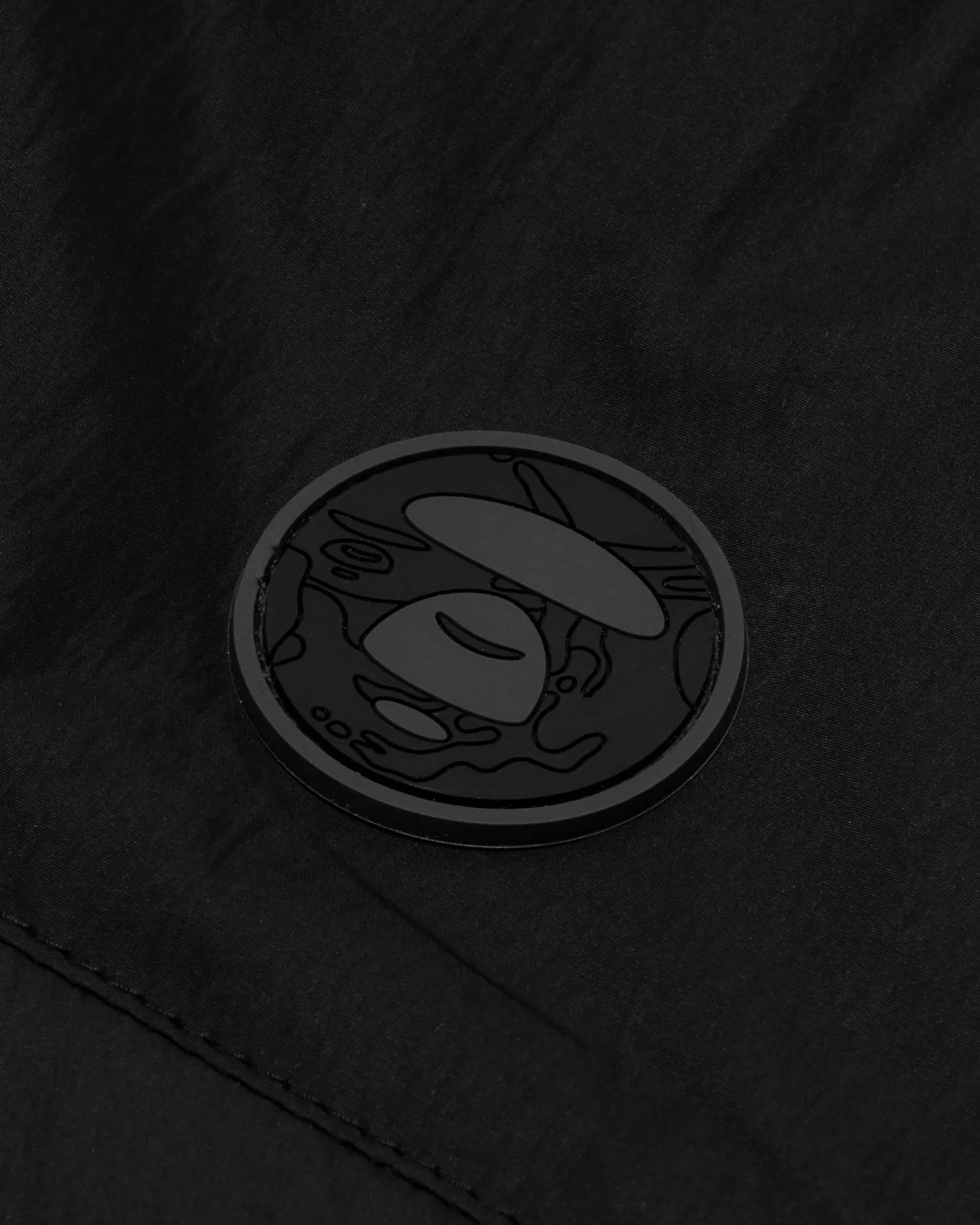 AAPE NOW moonface logo puffer jacket