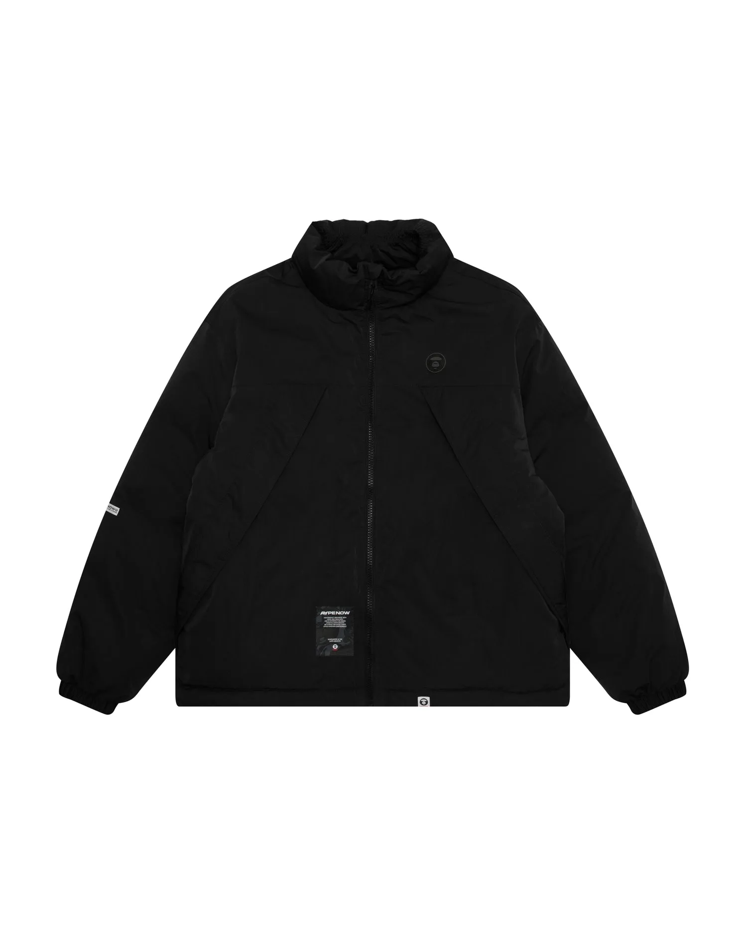AAPE NOW moonface logo puffer jacket