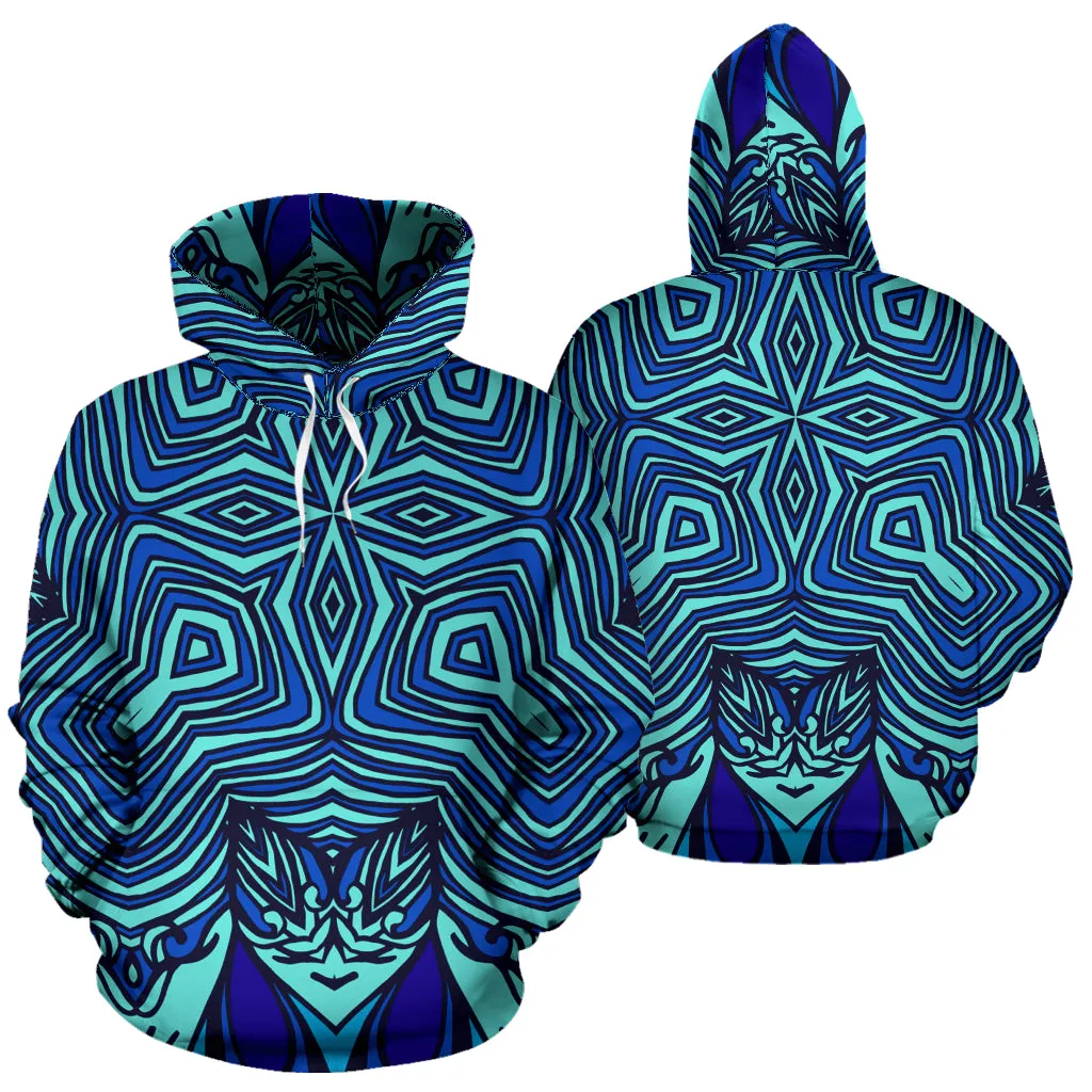 Abstract Kaleidoscope All Over Print Hoodie