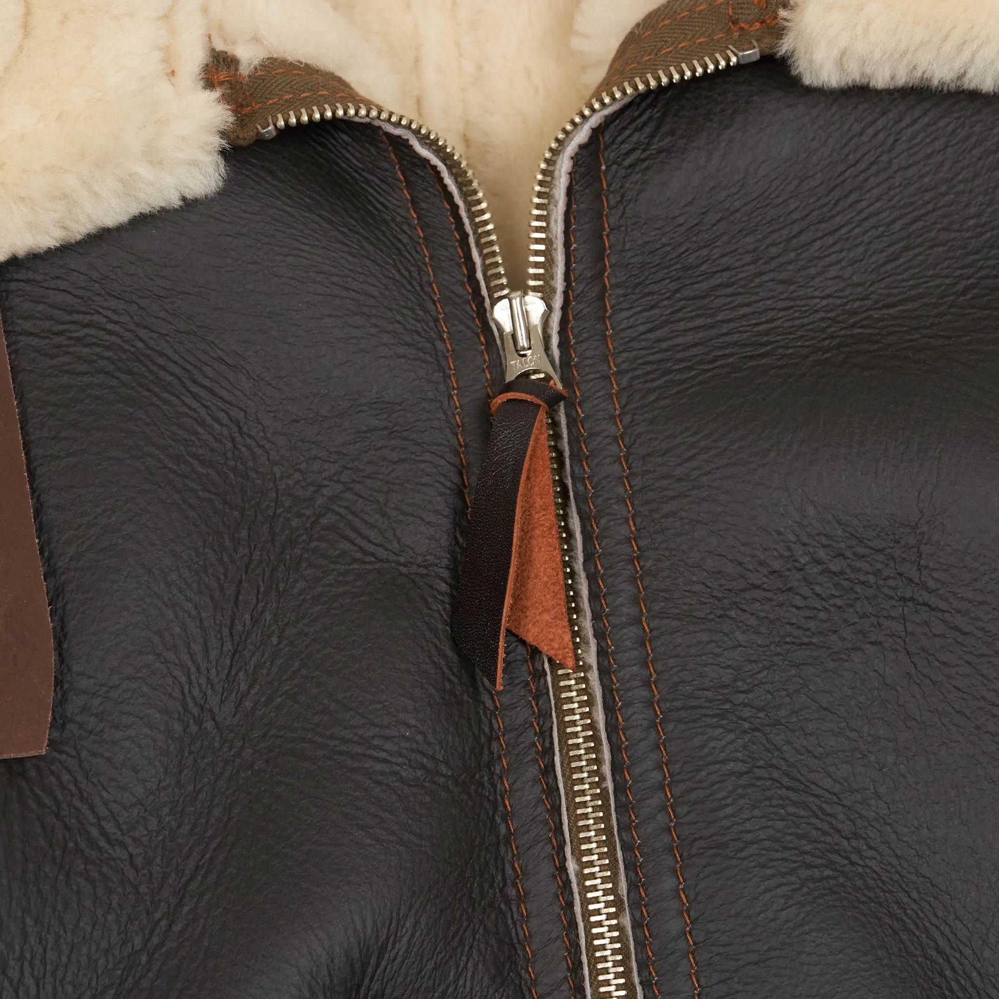 Aero Leathers B-6 USAAF Shearling Bomber Leather Jacket