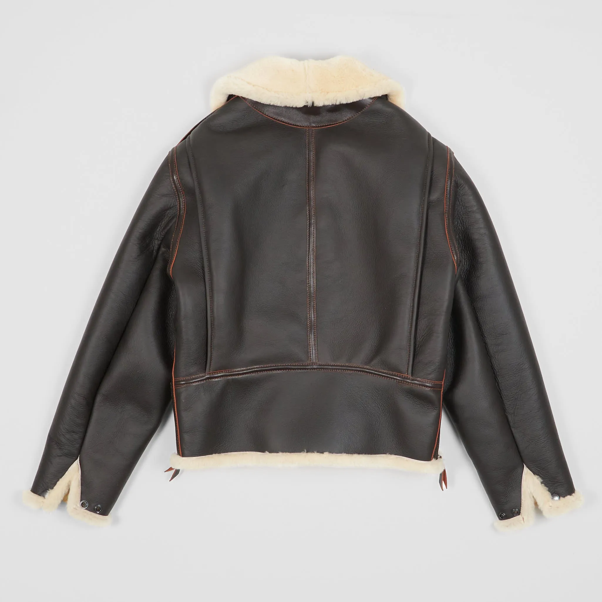 Aero Leathers B-6 USAAF Shearling Bomber Leather Jacket