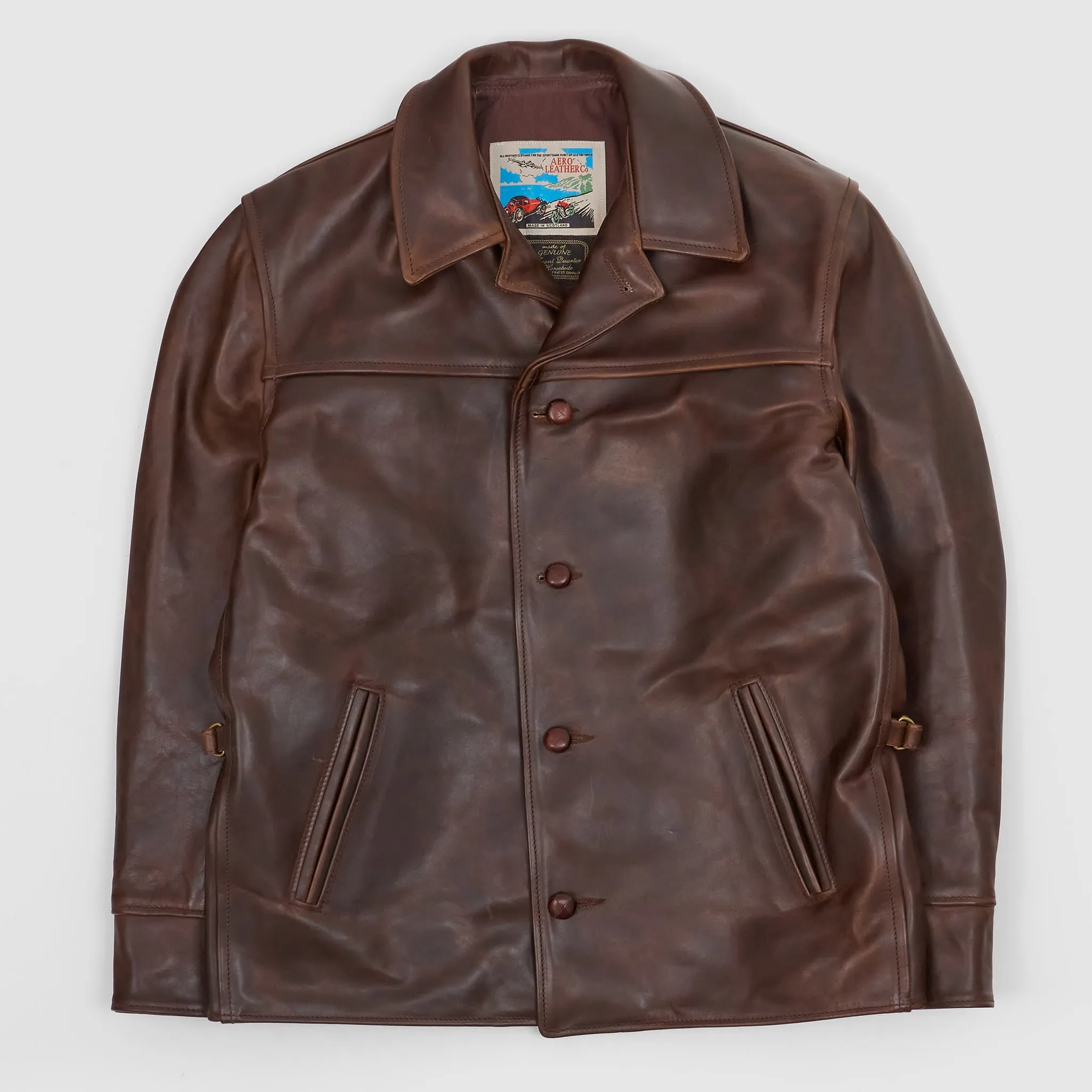 Aero Leathers Teamster Leather Jacket