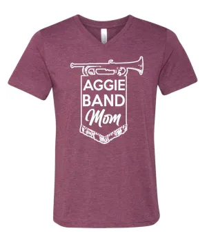 Aggie Band Mom V-Neck T-Shirt