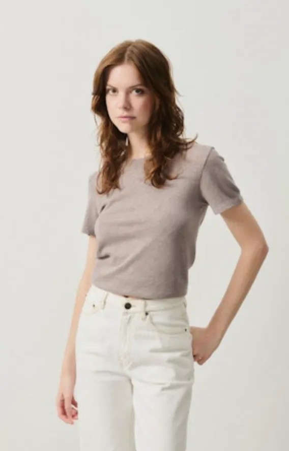 American Vintage - Sonoma Round Neck T-Shirt (Vintage Castor)