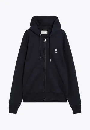 Ami De Coeur Zip-Up Hooded Sweatshirt