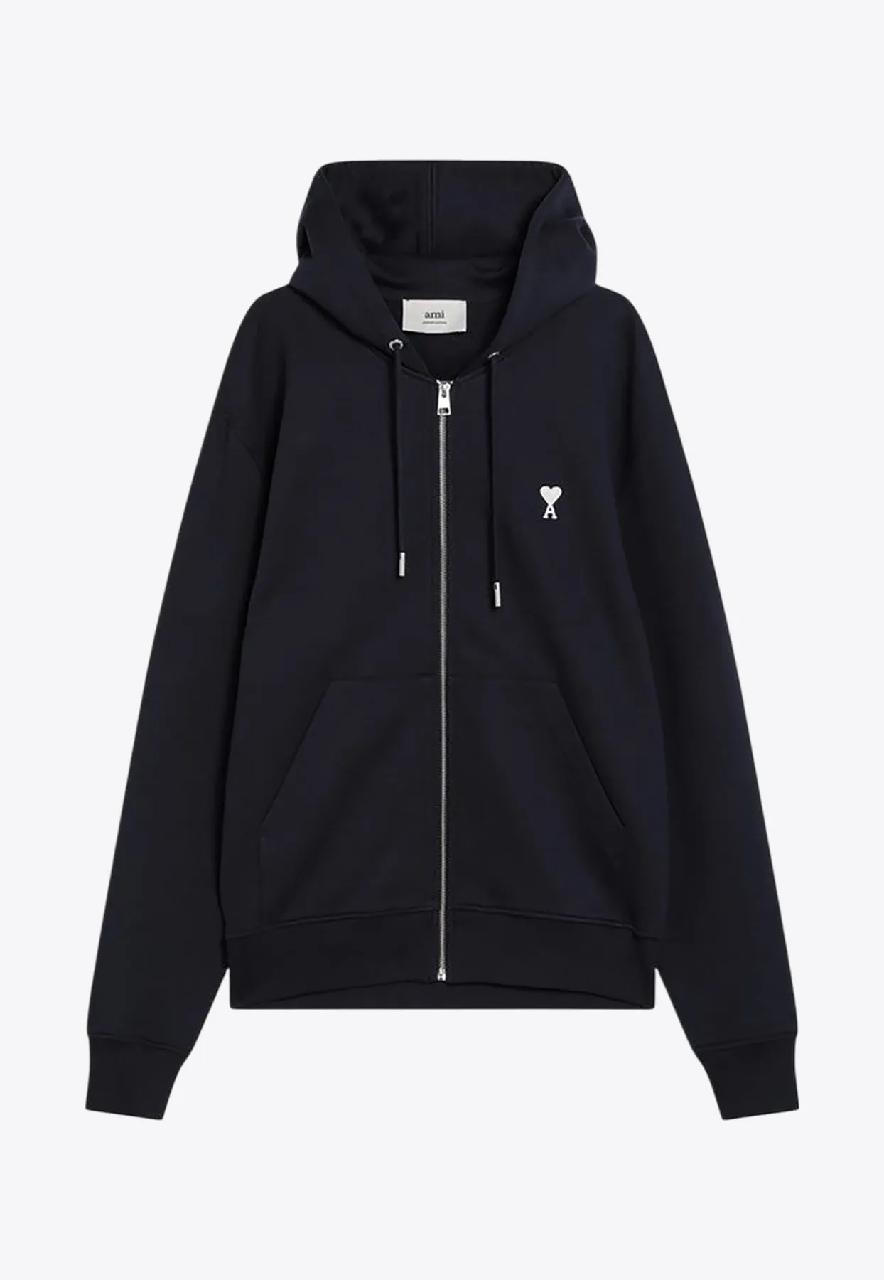 Ami De Coeur Zip-Up Hooded Sweatshirt