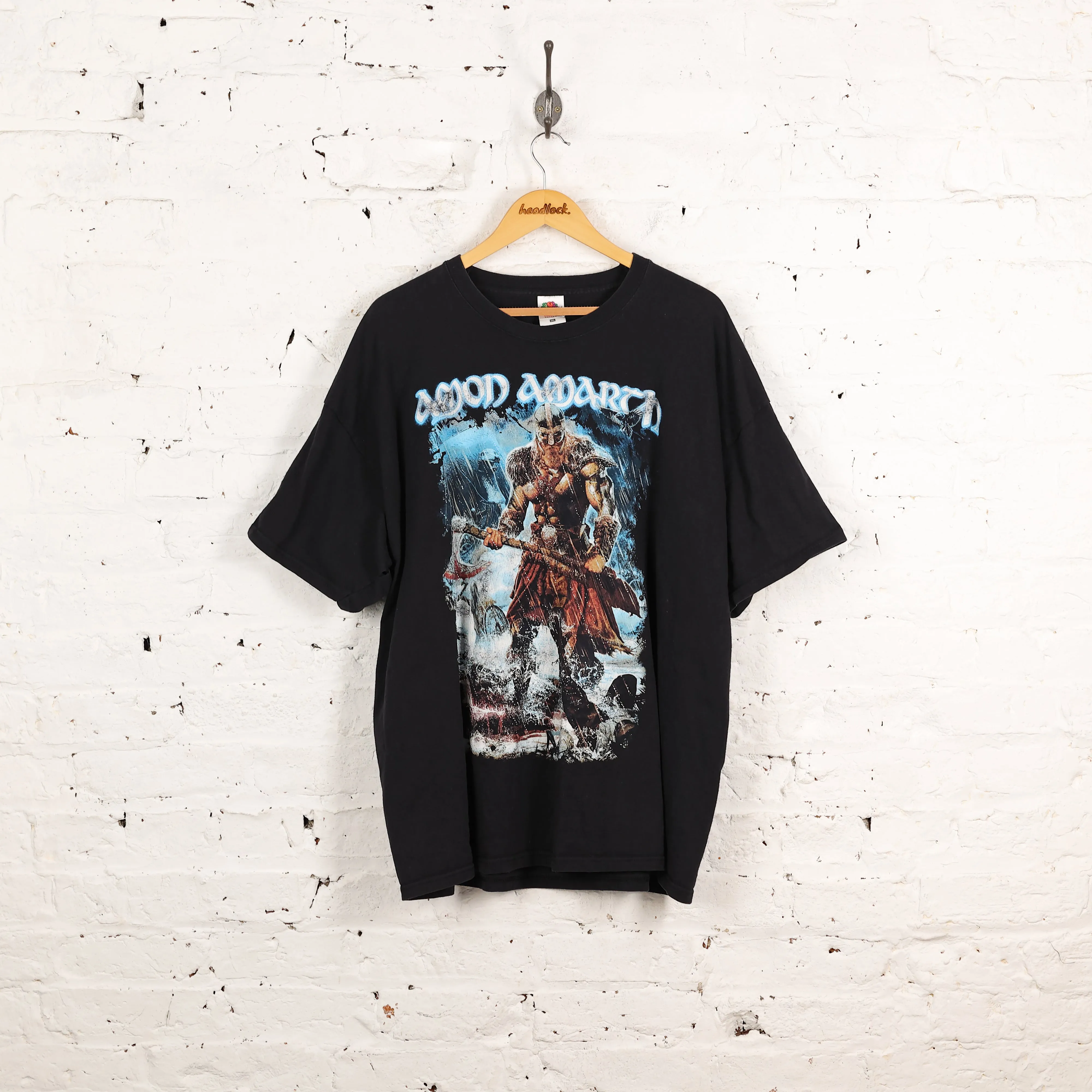 Amon Amarth Jomsviking Band T Shirt - Black - XXXL