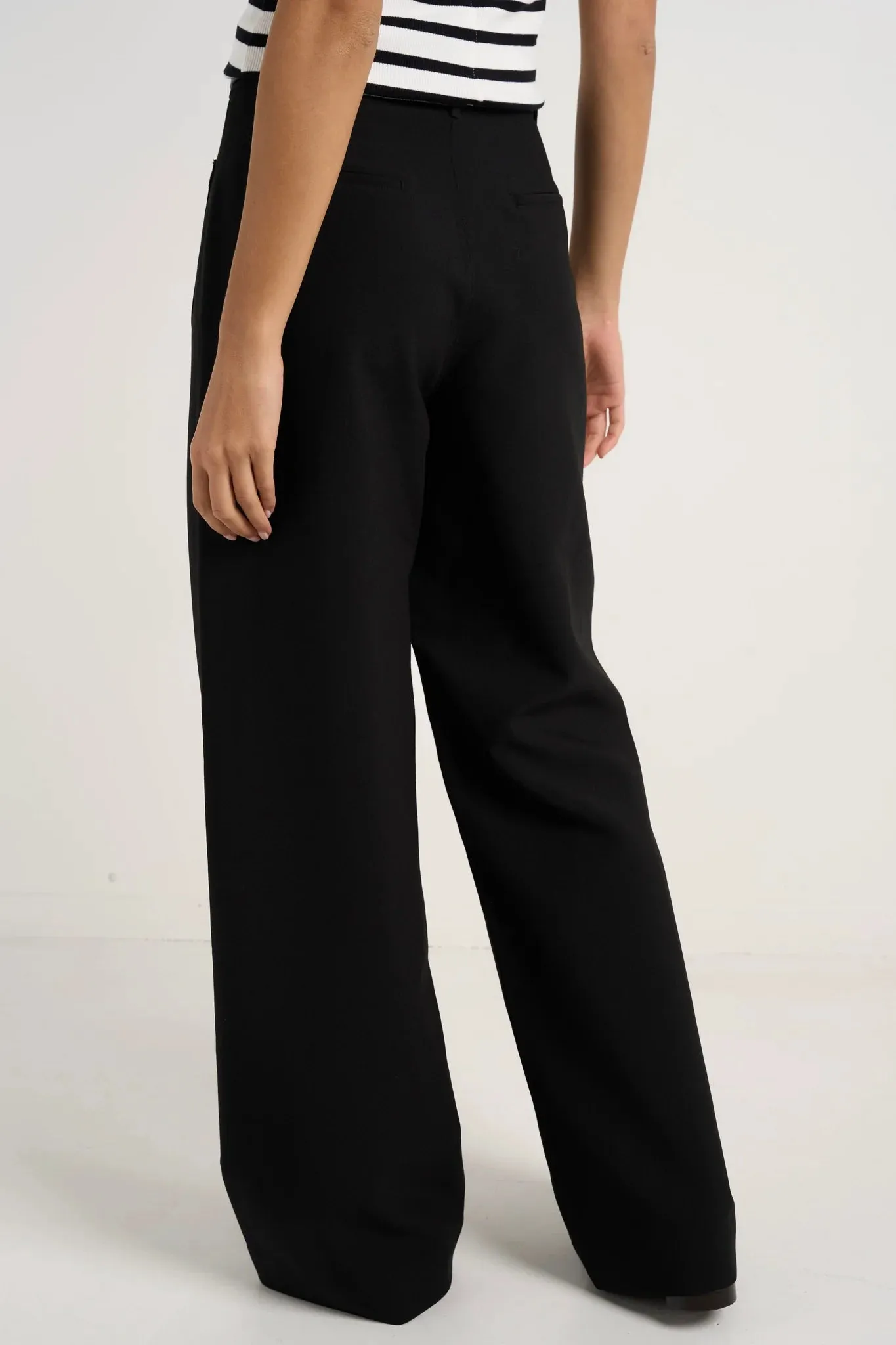 Among The Brave Zoey Black Tailored Pants