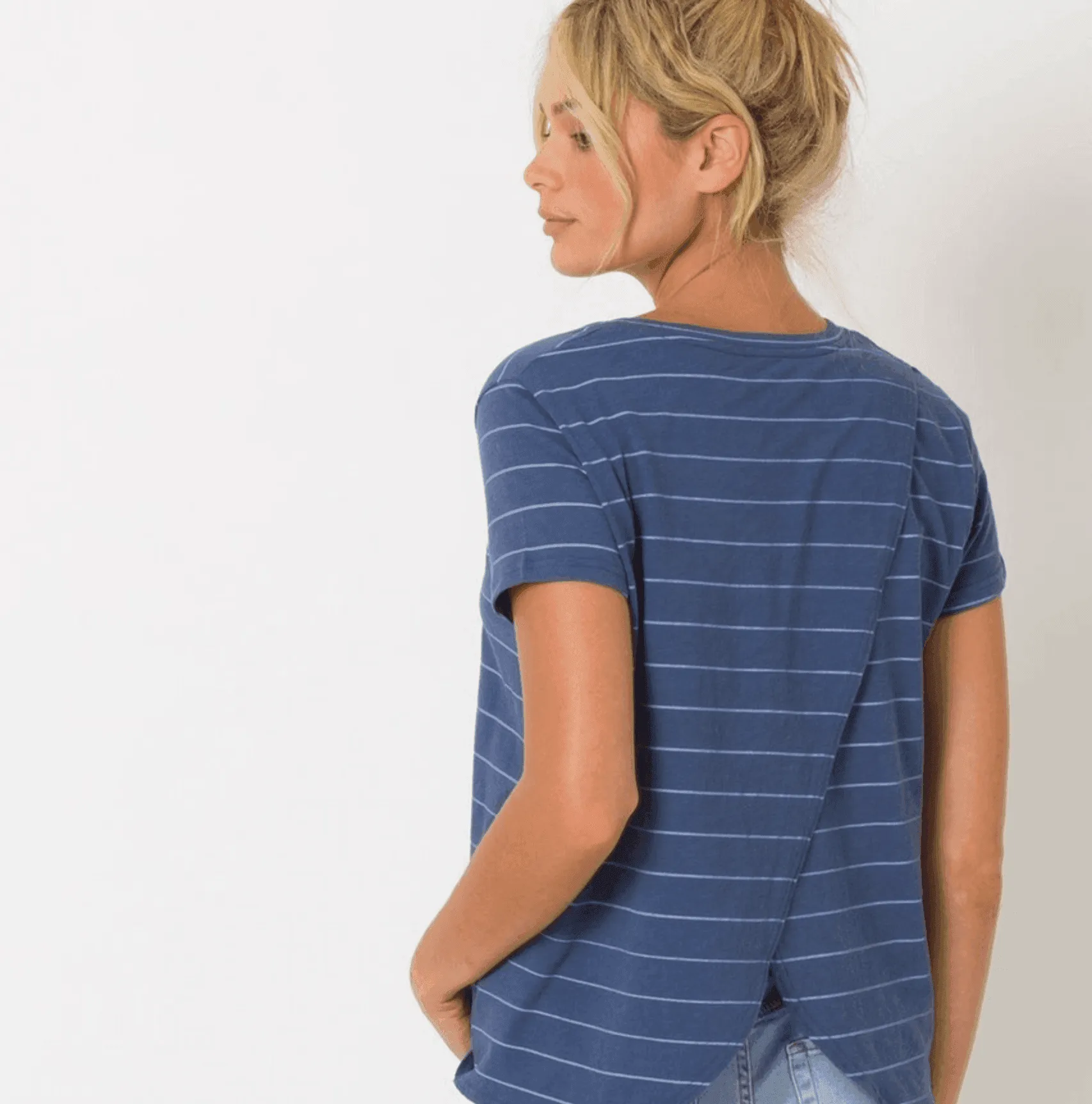 Animal Tracker Tee Vintage Indigo Blue