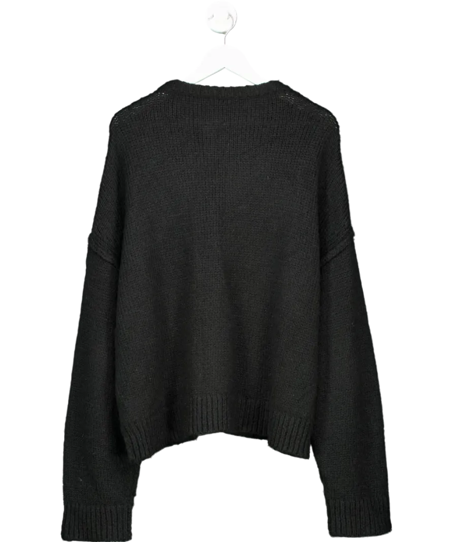 ARCANA Black GHOST Knit Jumper UK M