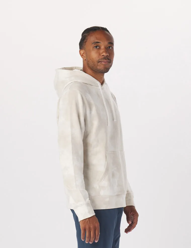 Atlas Hoodie: Linen Stone Dye