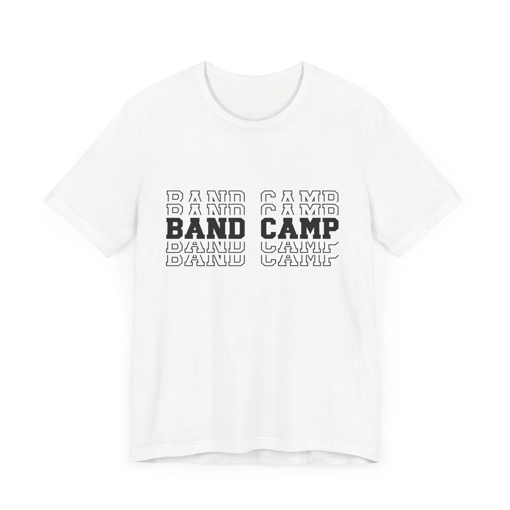 Band Camp Stacked Short Sleeve Tee