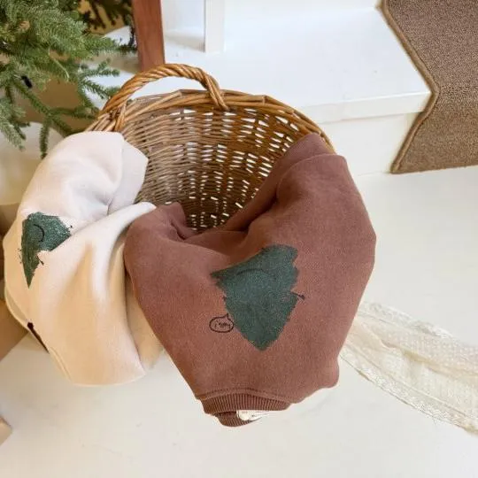 Bebe Tree Bell Sweatshirts (Brown)