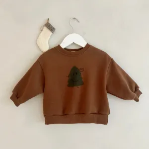 Bebe Tree Bell Sweatshirts (Brown)