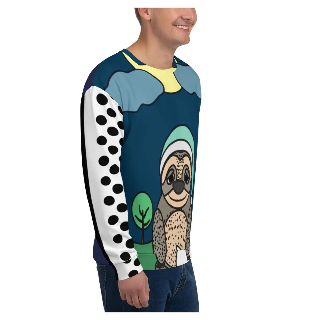 Bedtime Sloth Sweatshirt