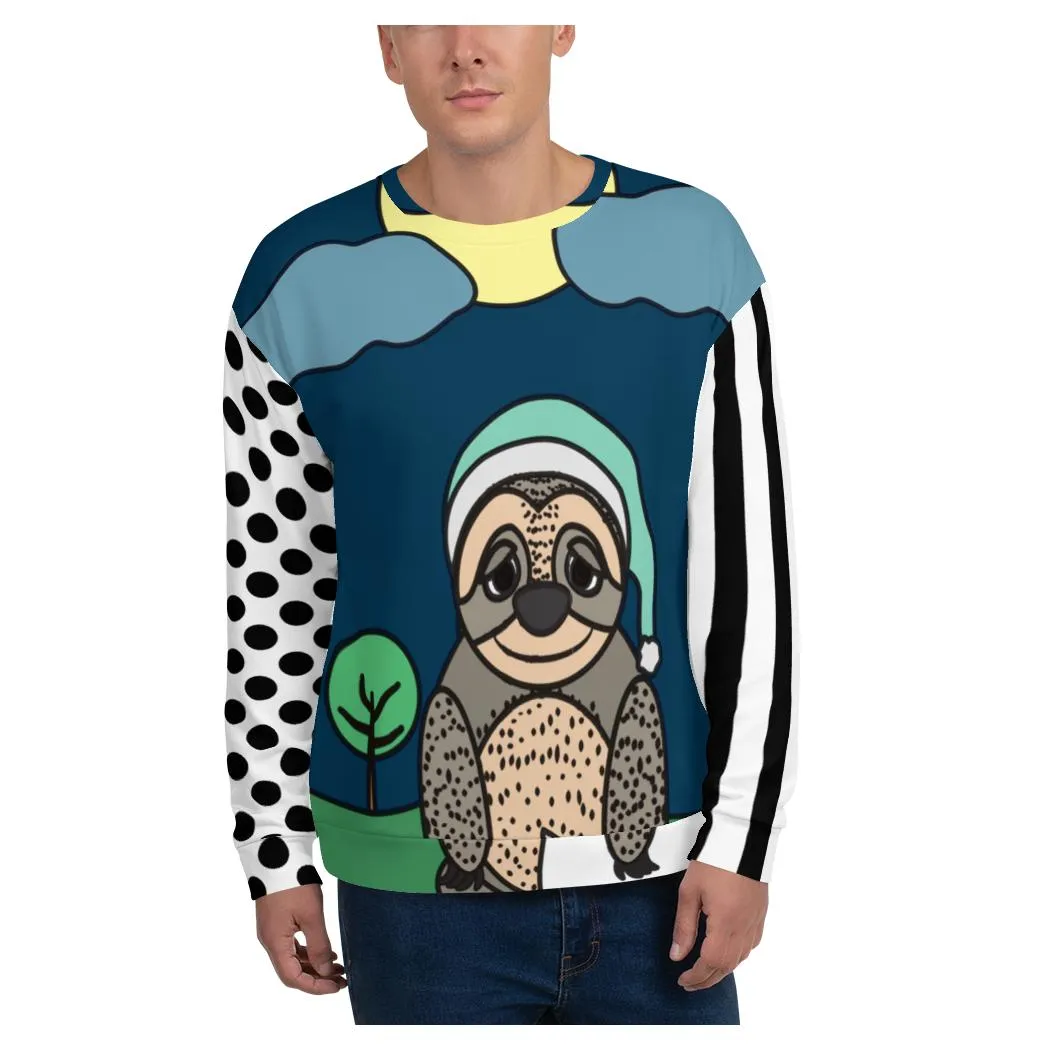 Bedtime Sloth Sweatshirt