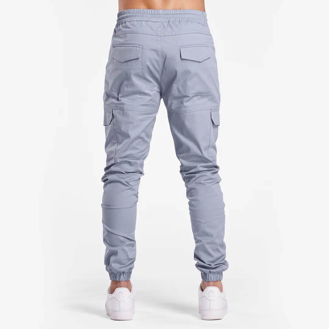 Bee Inspired Rivero Cargo Pants Dusky Blue