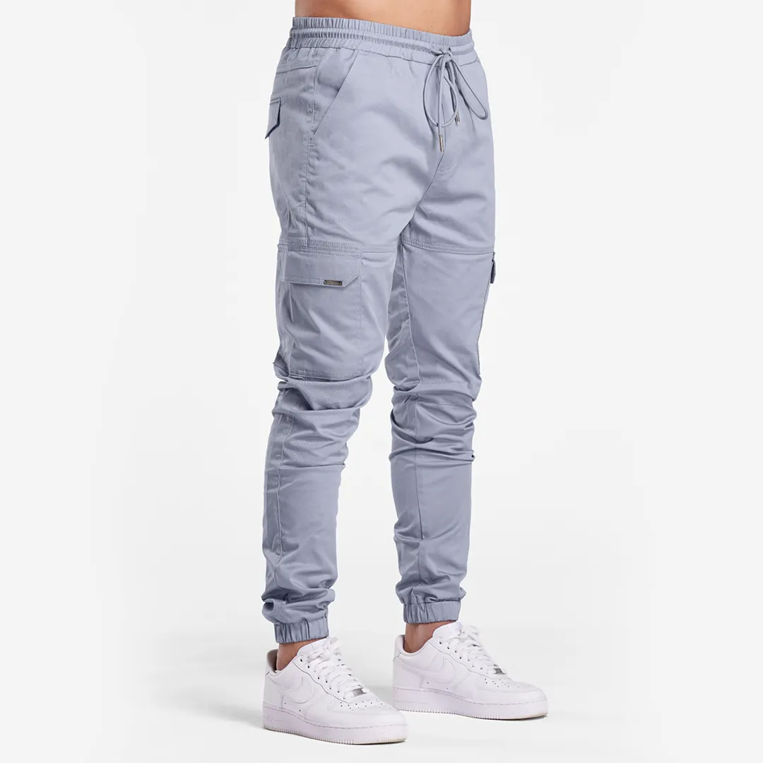 Bee Inspired Rivero Cargo Pants Dusky Blue