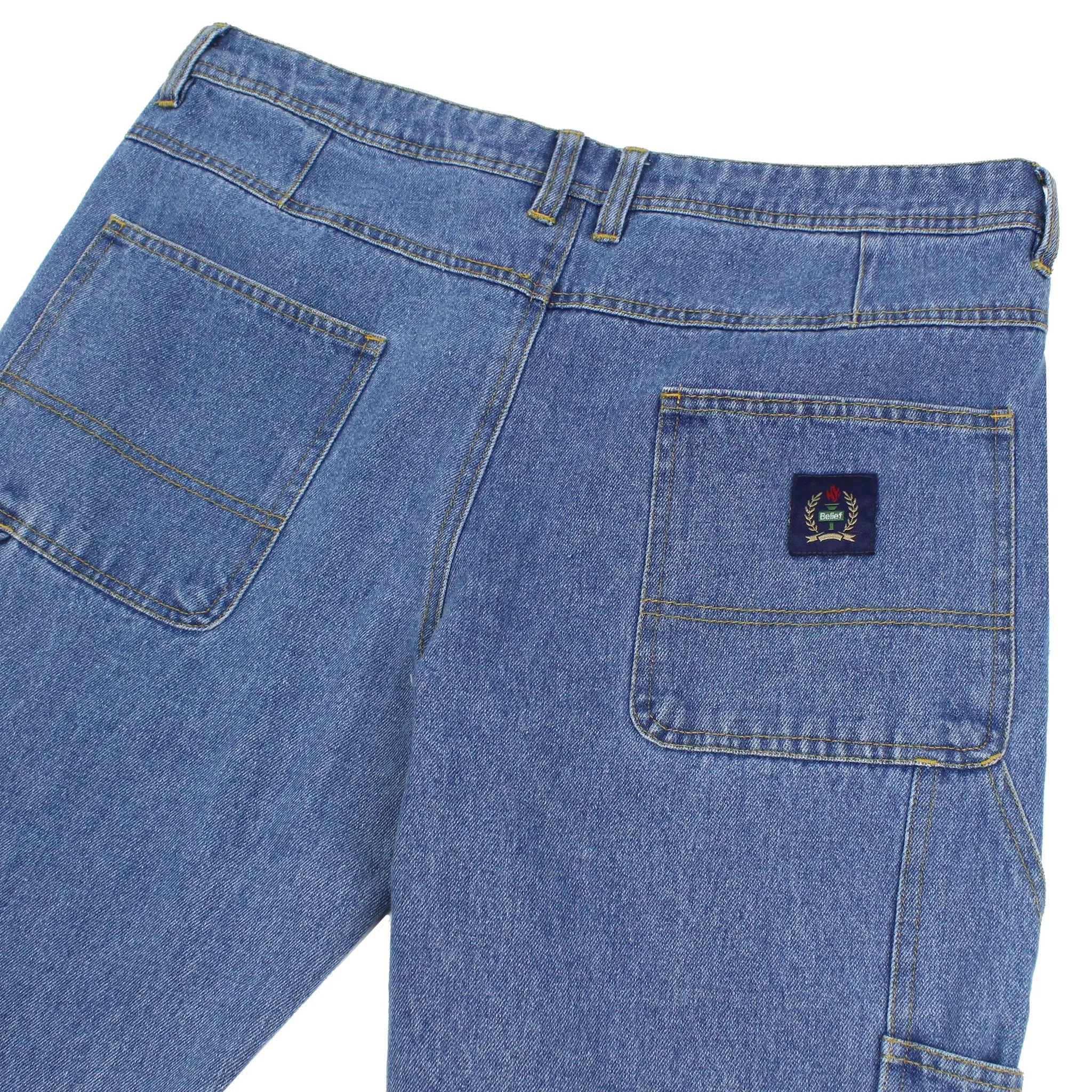 Belief NYC Denim Carpenter Pant - Medium Blue